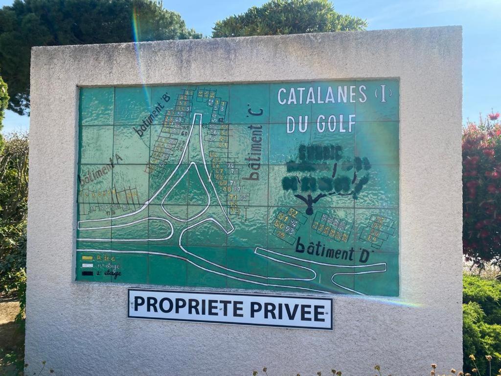 Grand Studio Entre Le Golf Et La Plage A 800M Saint-Cyprien Kültér fotó