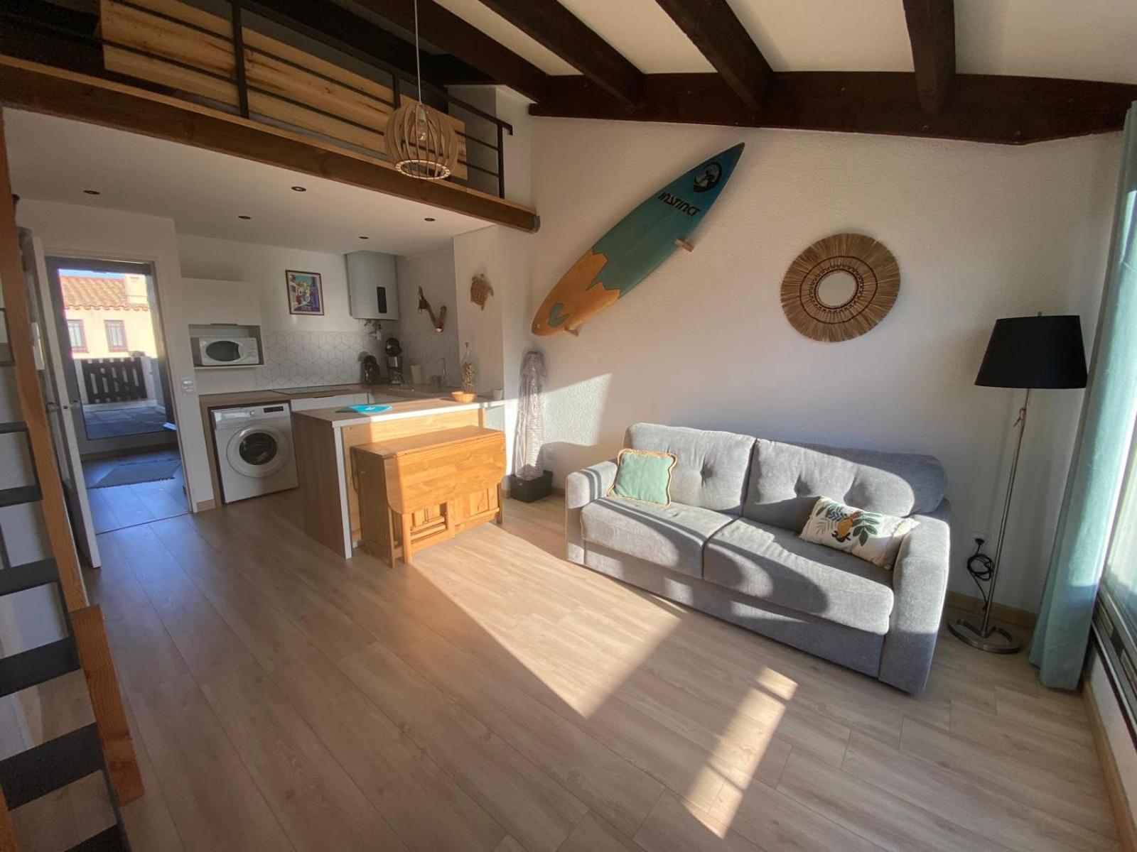 Grand Studio Entre Le Golf Et La Plage A 800M Saint-Cyprien Kültér fotó